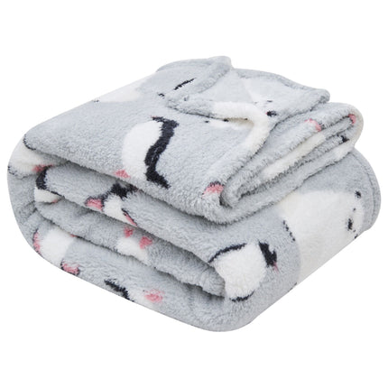 Enhance your living space with TOGETHER AT THE NORTH. This throw offers a wide range of stunning color options for a customizable décor. Made with Teddy Bear Fleece and featuring a playful penguin design, it's perfect for snuggling up and adding a cozy touch to any room.