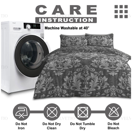 Ananias Damas Duvet Cover Set Care Instructions