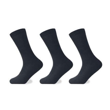 LYCRA socks keep you cool and dry, with superior moisture-wicking capabilities provided by a combination of LYCRA and polyamide fibers. These socks offer superior breathability and are designed for all-day wear. The black color ensures durability and stylishness.