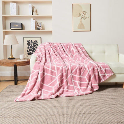 ELY GEO is a premium quality, colorfast throw blanket. It is soft with hypoallergenic and skin friendly qualities, making it a cosy and comfortable choice. With a luxurious charcoal hue, this blanket is the perfect addition to any bedroom.