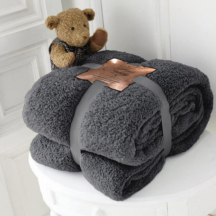 TEDDY COLLECTION offers a luxurious experience of comfort with its premium quality, machine washable, and hypoallergenic blanket. Its soft and cozy texture ensures maximum warmth while its UK Hot Collection animatronics add a playful touch. Enjoy the perfect snuggle with a charcoal color Throw Teddy Bear Collection.