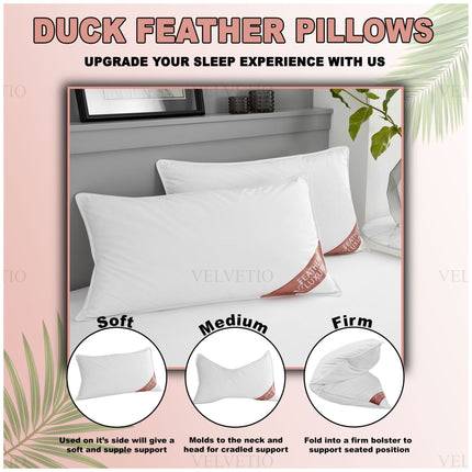 DUCK FEATHER PILLOW