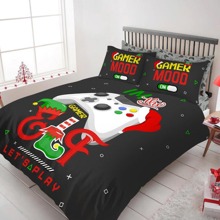 Redefine your slumber with the GAMER ELF Duvet Cover Set. Crafted with premium grade fabric, the set includes a duvet cover with a multi color design. Soft and luxuriant, the set is an excellent choice for those seeking cozy comfort. Let your bedroom reflect your style with the GAMER ELF Duvet Cover set.