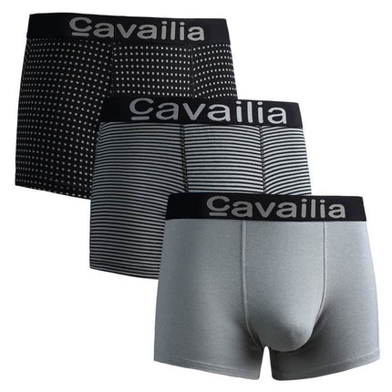 HIPSTER 15 boxers are crafted from premium cotton fabric for superior comfort and breathability. With Cavailia printing on the waistband, they come in a range of stylish colors and designs. For a perfect fit, we recommend buying a size up.