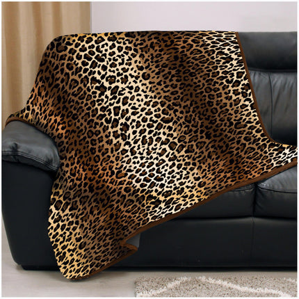 Experience the warmth and comfort of this ANIMAL SKIN faux fur throw. Featuring colorfast hypoallergenic fur, this throw is perfect for adding a touch of nature and luxury to your living space. Jungle natural color to help bring a calmness to any room.