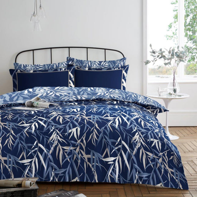 MONTON Duvet Cover Set is made with premium materials, featuring a classic blue hue that is sure to enhance any bedroom decor. Softly textured fabric is durable and fade resistant, creating a cozy and inviting atmosphere. Get a luxury look without the luxury price tag.