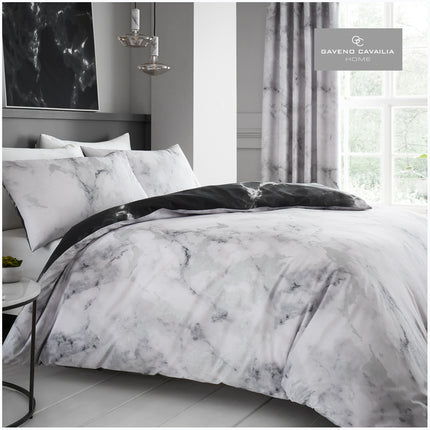 This MARBLE Duvet Cover Set is crafted from premium cotton for a soft and comfortable feel. The smooth white finish won't fade or pill, and is easy to wash and maintain. Enjoy a luxurious sleep in style and comfort with its lightweight and soft feel.