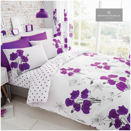 The POPPY Duvet Cover Set is an excellent choice for adding a touch of luxury to any bedroom. Crafted from high quality, soft and breathable fabric, its Aubergine color is sure to create a striking impression. The subtle texture and soft color will add a sophisticated look to any bedroom.