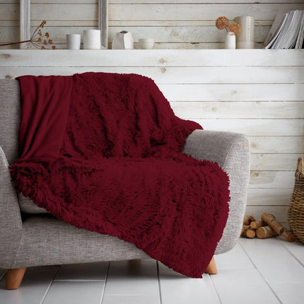 HUGG & SNUG is an ultra-soft and cosy blanket, designed to keep you warm and comfortable all season long. Made from colorfast and hypoallergenic fabric, it offers the perfect snug fit. Cozy up in comfort and style with HUGG & SNUG Red Color.