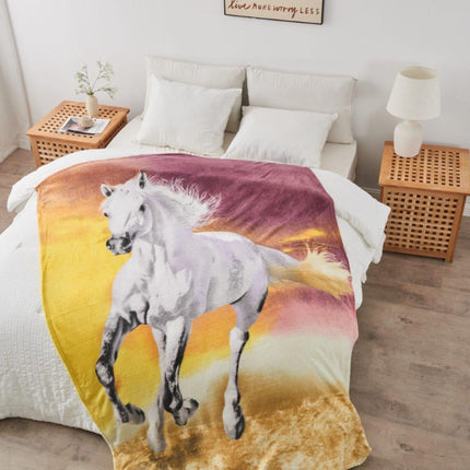 Add a unique touch to any space with this 3D Animal Print, featuring a custom design of a running horse for a stylish and eye-catching look. 3D printing will bring a breath of fresh air to your room, creating a unique and realistic perspective to decorate your walls.