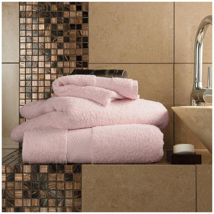 This MIAMI BATH SHEET is made from super soft material that is ultra-absorbent and feels luxuriously smooth against your skin. This snuggly towel helps keep you warm and dry off as you relax in a soft pink color.