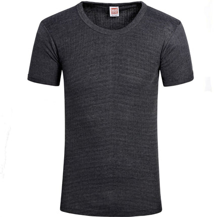 This MENS THERMAL HEAT CONTROL shirt is designed to provide full range of motion in a regular fit. Crafted from lightweight, breathable fabric, this shirt is ideal for comfortable summer dressing. Perfect when paired with chinos, linen, and lighter denim trousers for a casual look in charcoal color.