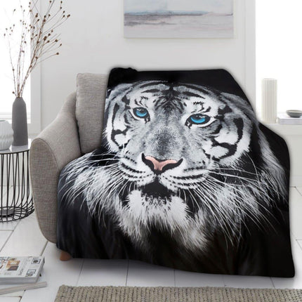 The 3D THROW is a luxurious 3D-textured linen with superior softness and smoothness. Its extra durability ensures a comfortable bedtime experience and its hypoallergenic fabric design makes it perfect for all skin types. Crafted with premium quality materials, this linen is sure to provide long lasting comfort and a stylish tiger face design.