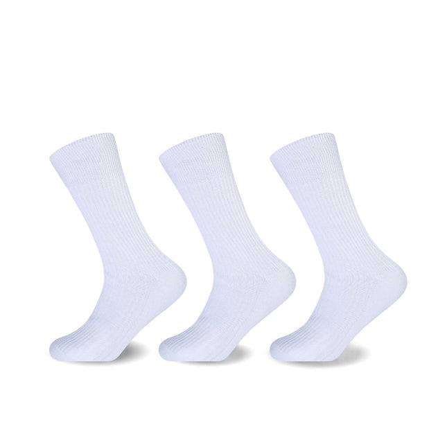 NON ELASTIC SOCKS provide ultimate comfort and breathability for those with diabetic or health-related conditions. Crafted from 100% pure cotton, these wide-top socks are designed to stay secure without constricting the calves, making them an ideal choice for everyday wear.