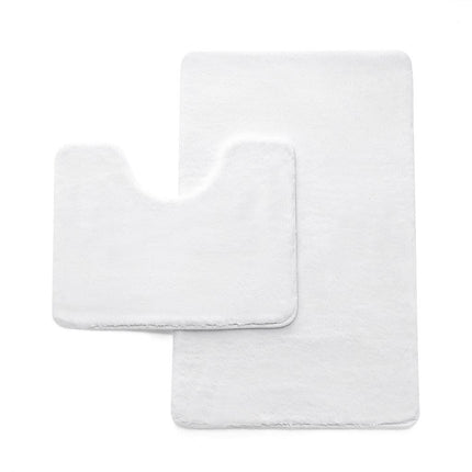 Keep your bathroom floors safe and comfy with this luxurious FAUX FUR BATH MAT. Made of anti-slip, high-quality materials, this mat is long-lasting and durable. The extra long pile helps water absorb quickly and effectively, and the hypoallergenic design is suitable for sensitive skin. Easily machine wash and air dry when needed.