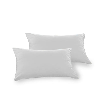 Enjoy a comfortable and luxurious night's sleep with the MICROFIBRE SUPER DREAMER Pillow Case. This pillowcase is made from microfibre fabric for a softer feel and longer lasting quality. The white color is timeless and adds a stylish touch to any bedroom decor. Sleep soundly throughout the night on this soft and durable pillowcase.