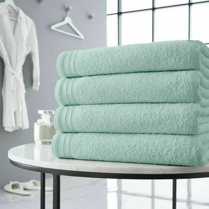 This WILSFORD BATH SHEET is crafted with the highest quality materials for long-lasting softness and durability. Its luxurious texture ensures an unparalleled level of comfort and its duck egg color makes it an exquisite addition to bathrooms. Enjoying a luxurious bathing experience has never been easier.