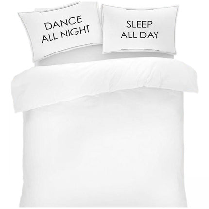 This NOVELTY PILLOWCASE is designed to add comfort and protection to your sleep. It guards your pillow against dust, dirt, grime and facial oil, making sure you get an undisturbed and restful sleep every night. Crafted with a special design, this pillowcase is sure to add years of service to your sleep experience.